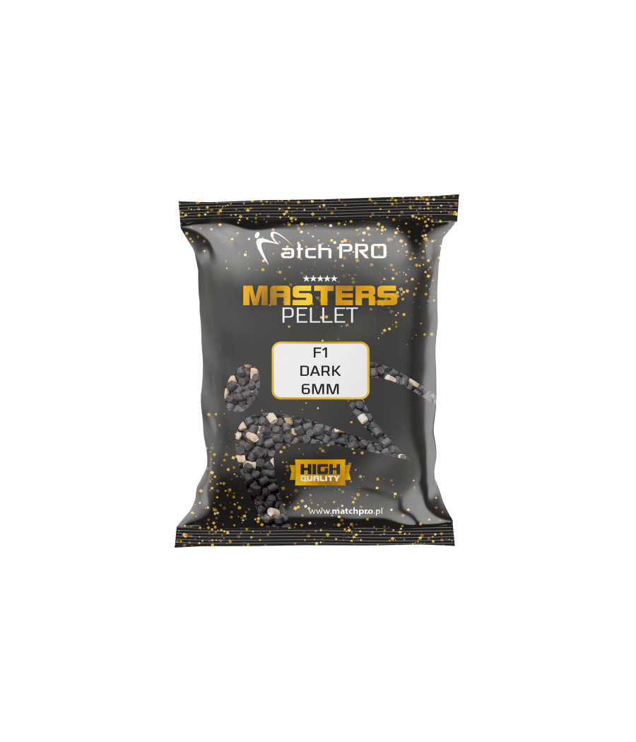 Pellet MatchPro Masters Method Premium Pellet F1 Dark 6mm 700g