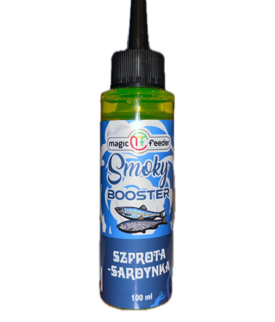 Method Booster Smoky - Śledź Smoky 100ml dopalacz PVA FRIENDLY Magic Feeder