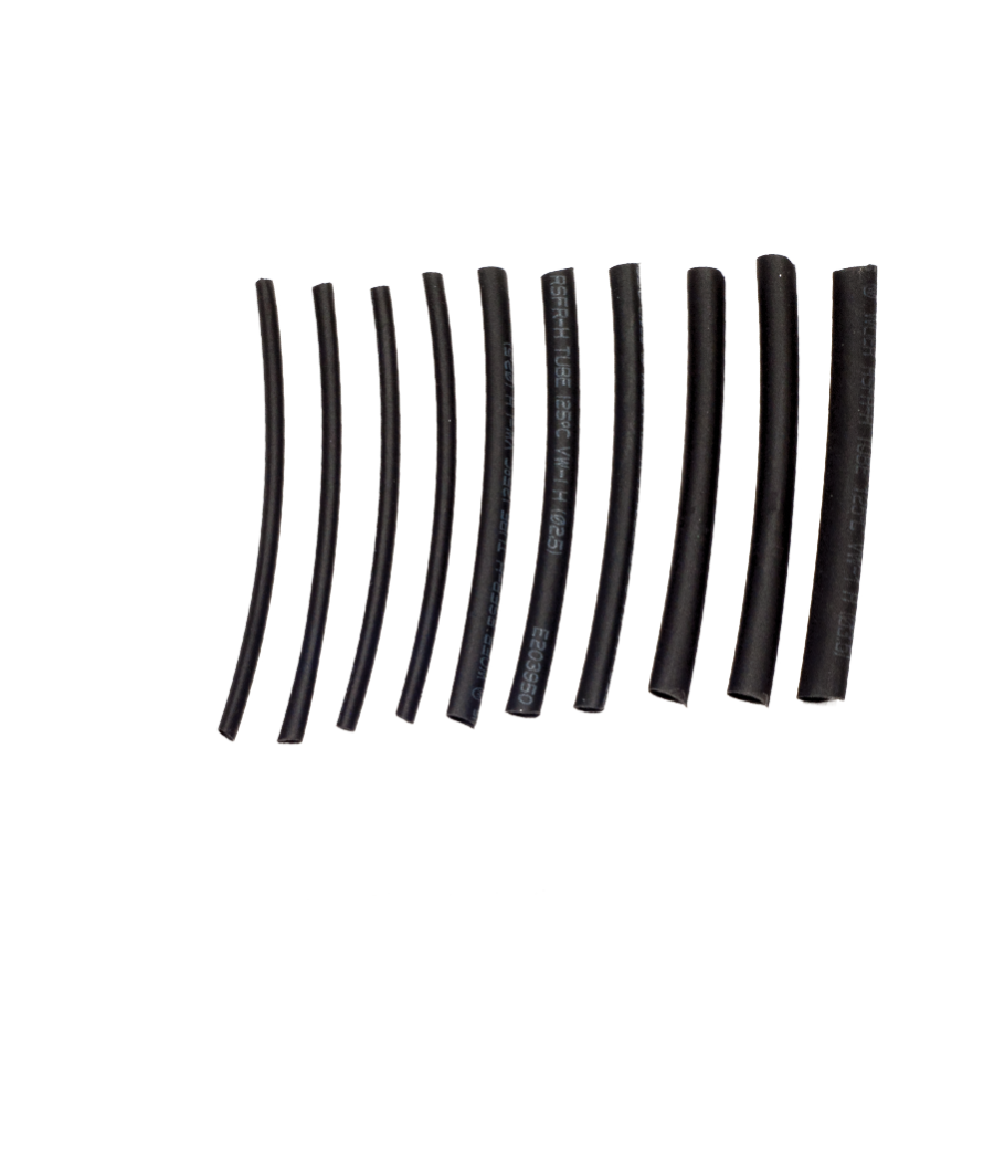 Rurki Termokurczliwe Przezroczyste Klarowne 5 Cm 1,5mm 10 Szt