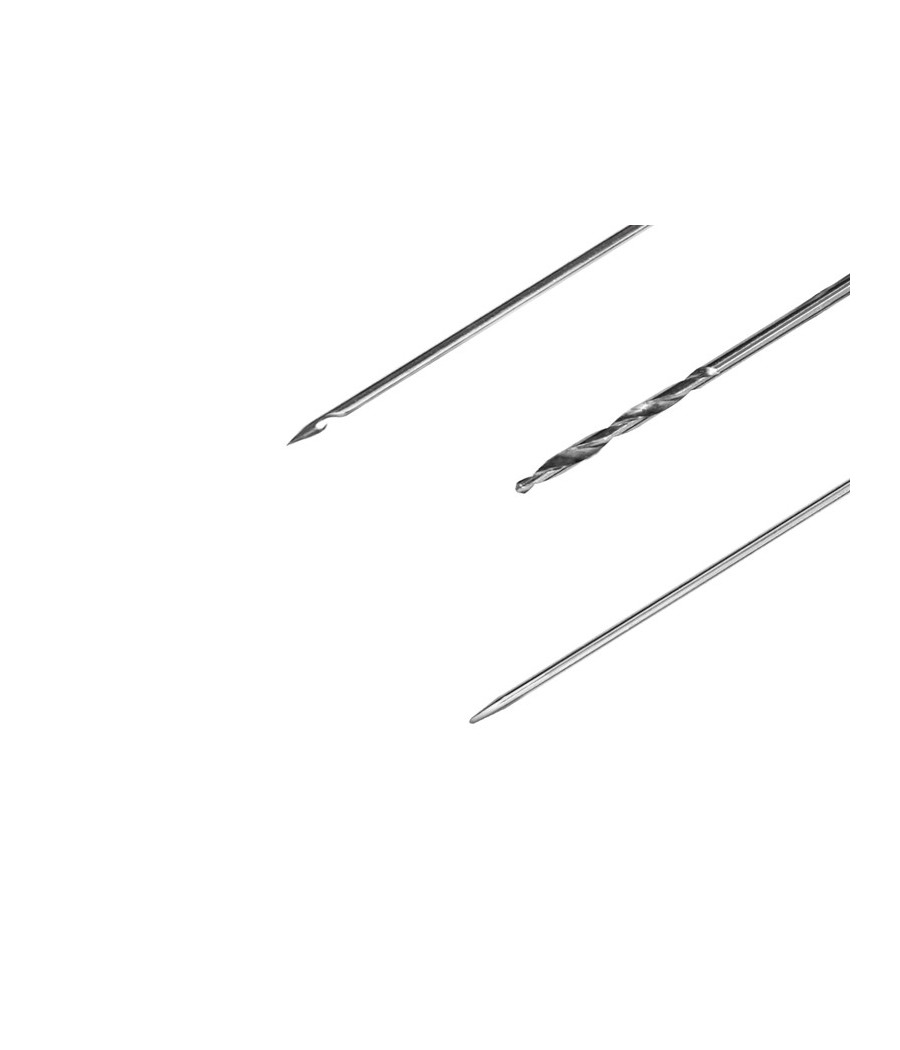 Zestaw igieł i wierteł Delphin SLIM
