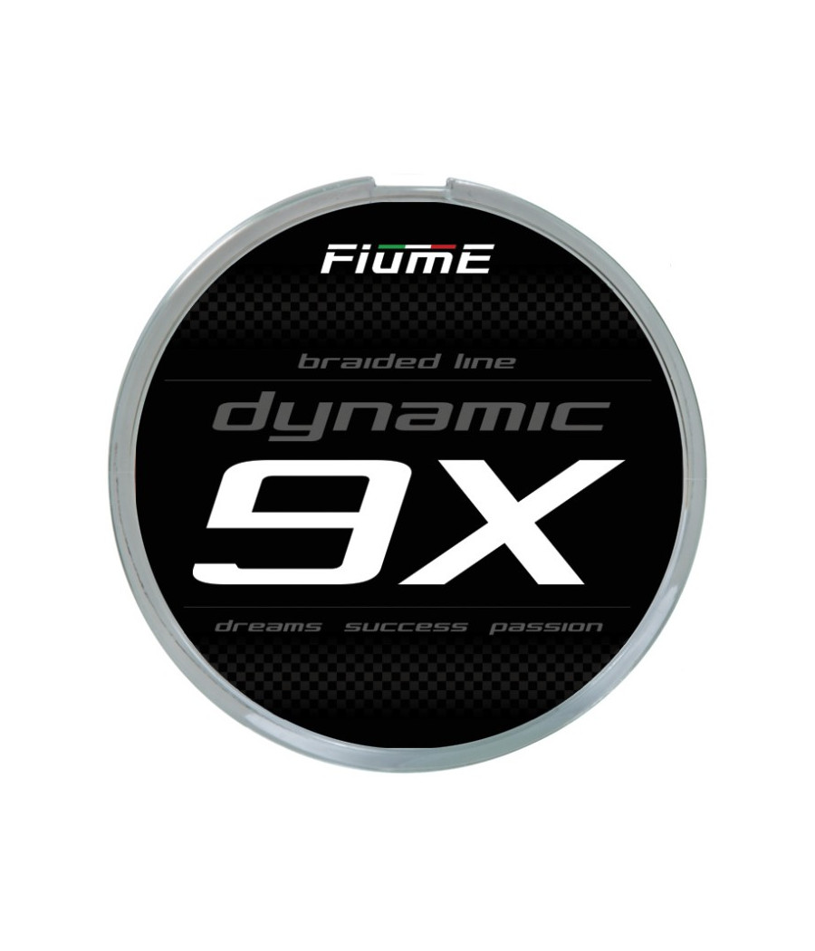 Plecionka Karpiowa Dynamic 9x 150m Dark Grey 0,16mm 17.1kg Fiume