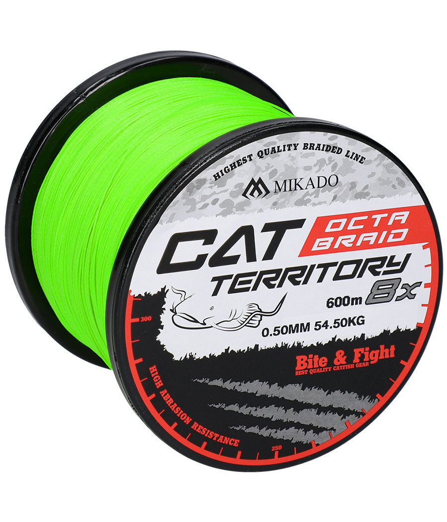 Plecionka Cat Territory Octa Braid 0.40mm 43.2kg 600m Fluo