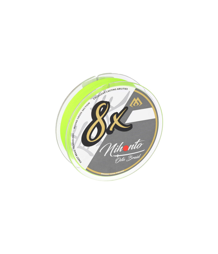 Plecionka Spinning Nihonto Octa Braid 0.16mm 12.9kg 150m Fluo