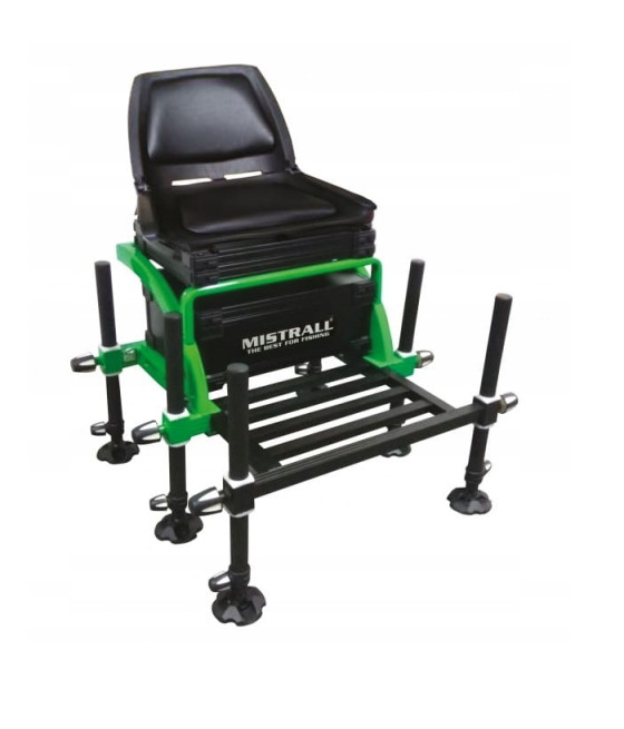 Kosz Wędkarski Podest Kombajn Obrotowe Siedzenie Mistrall X5 36mm