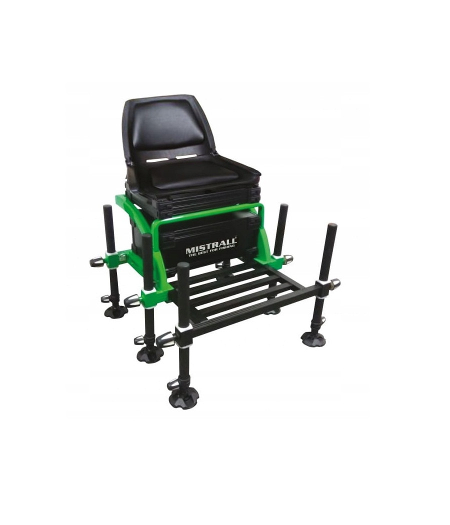Kosz Wędkarski Podest Kombajn Obrotowe Siedzenie Mistrall X5 36mm