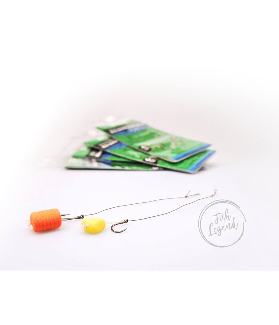 Gotowe Przypony Zadziorowe Plecionka Push Stop roz 8 Zfish 5 szt