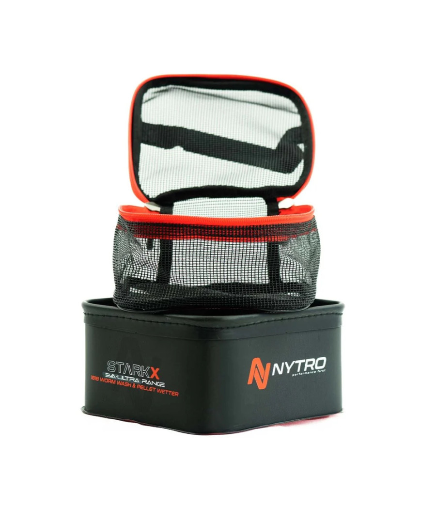 Pudełko Z Siatką Nytro Starkx 1818 Eva Worm Wash & Pellet Wetter