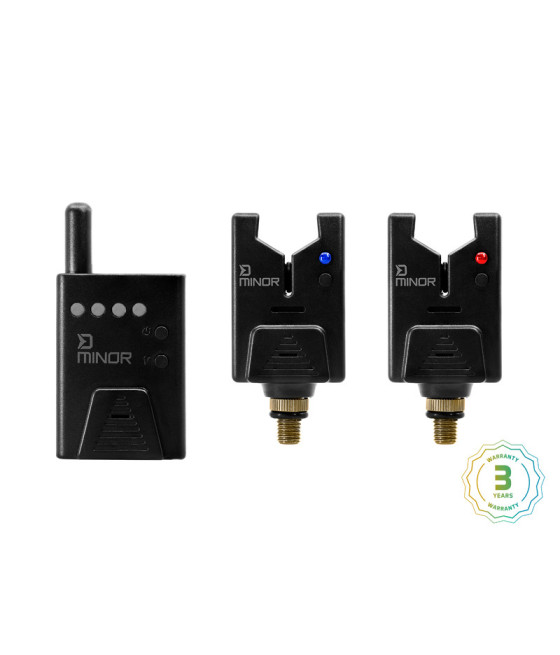 Zestaw Sygnalizatorów brań z centralką Delphin Minor 2+1