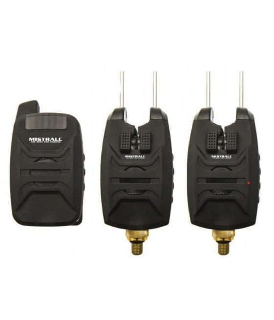 Zestaw Sygnalizatorów Brań z Centralką Mistrall PRS 2+1