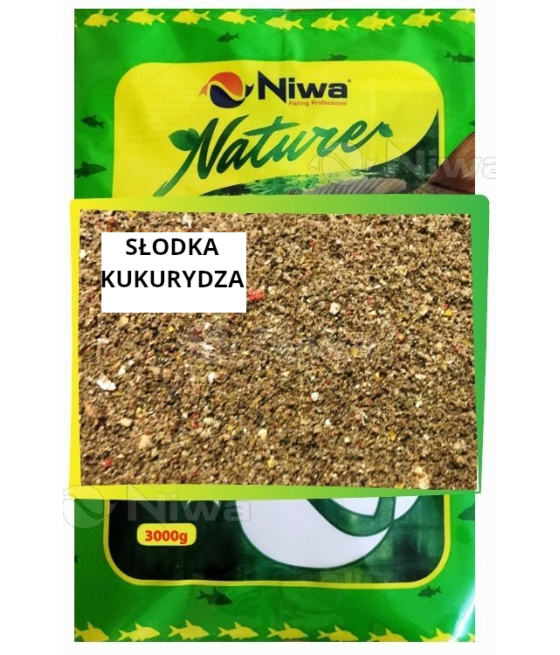 Zanęta Niwa Nature 1Kg Karp Słodka Kukurydza