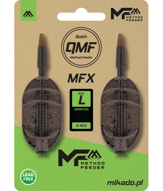 Koszyczek Podajnik Method Feeder MFX roz L 2x 40g Mikado