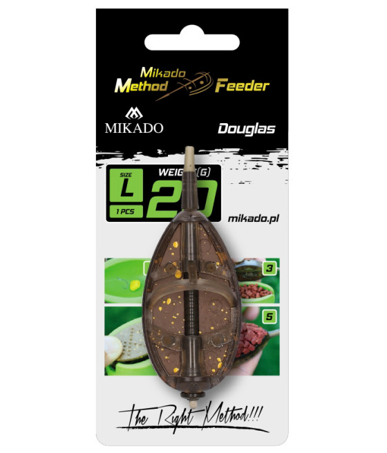 Koszyczek Podajnik Method Feeder Douglas roz L 50g Mikado