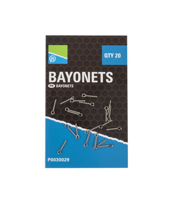 Wkręty Preston Bayonets 20szt Pro FL