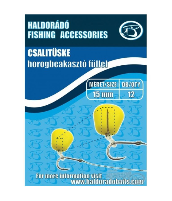 Wkręt Do Przynęty Z Pierścieniem Silikonowym 15mm