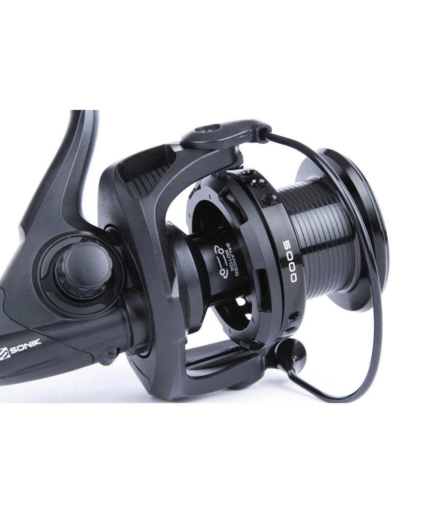 Kołowrotek Karpiowy Sonik Xtractor+ 5000 Reel 5 + 1BB 15kg