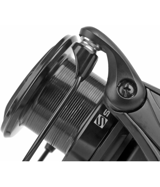 Kołowrotek Karpiowy Czarny Matowy Sonik Xtractor+ Fs 6000 Lc