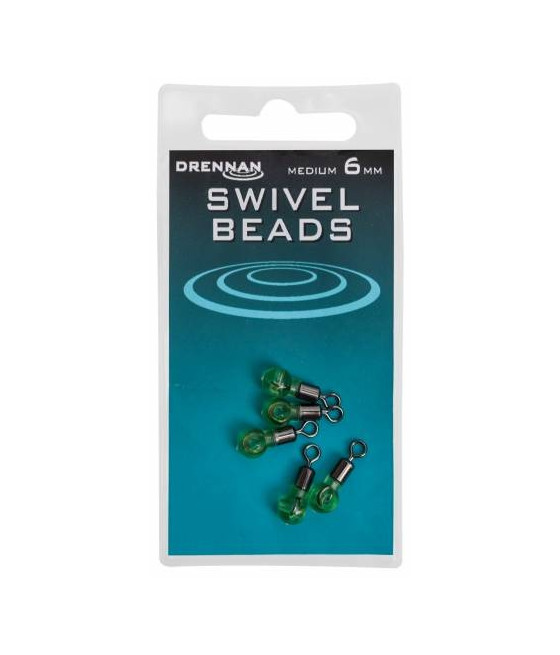 Krętlik Z Gumką Drennan Swivel Beads 5szt
