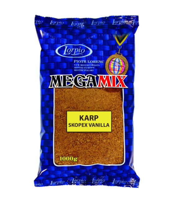Zanęta LORPIO Mega Mix Karp Scopex Vanilla 1kg