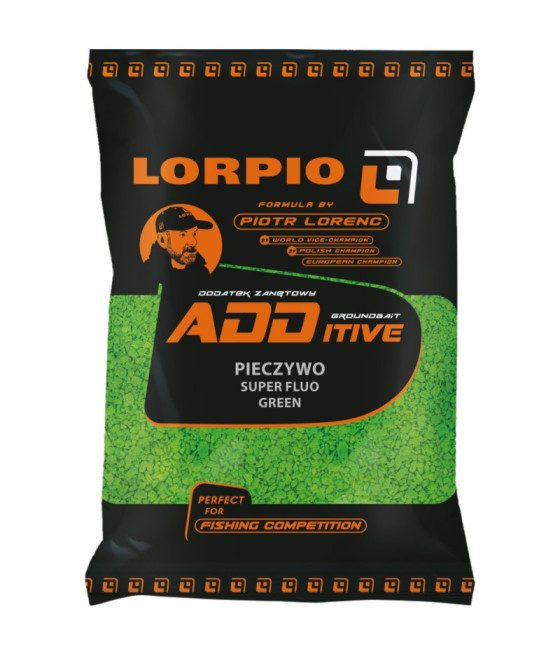 Pieczywo Fluo Zielone Wędkarskie 400g Lorpio