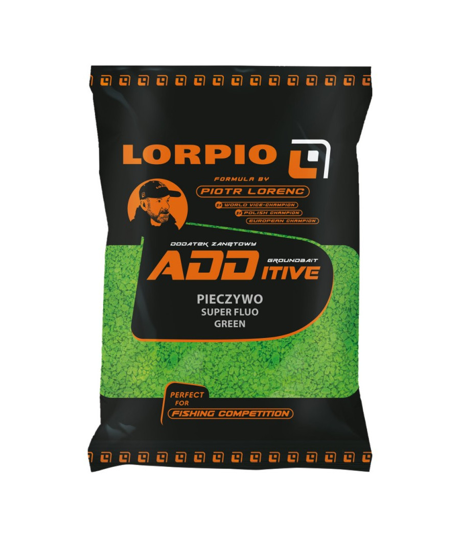 Pieczywo Fluo Zielone Wędkarskie 400g Lorpio