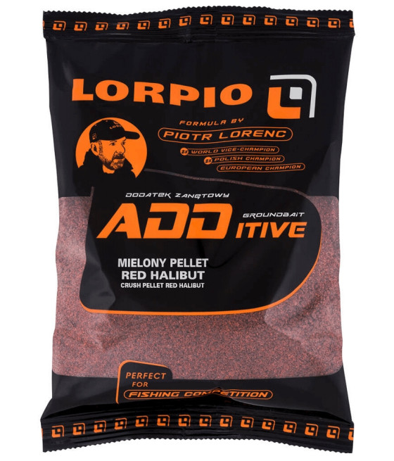 Dodatek Zanęta Lorpio Mielony Pellet - Red Halibut Crush 700g