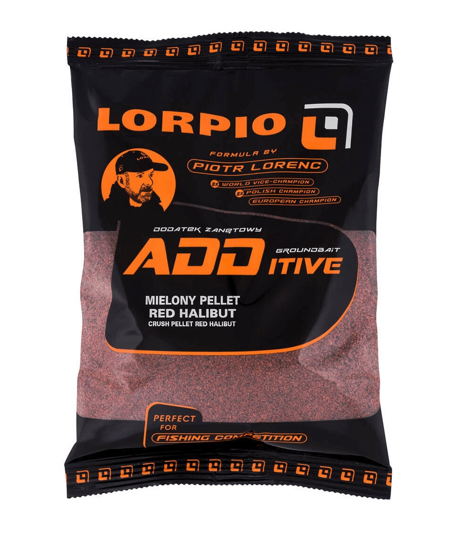 Dodatek Zanęta Lorpio Mielony Pellet - Red Halibut Crush 700g