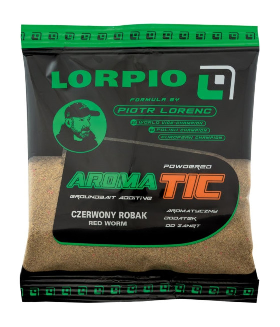 Aromat Wędkarski Lorpio Magnetic Czerwony Robak Red Worm 200g