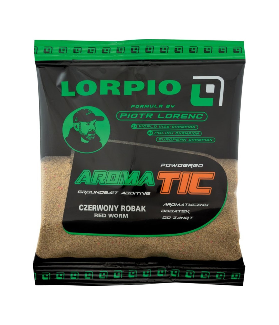 Aromat Wędkarski Lorpio Magnetic Czerwony Robak Red Worm 200g