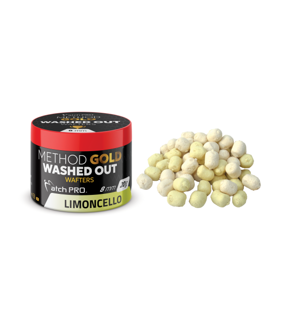 Kulki Method Gold Wafters Washed Out Limoncello 8mm 20g MatchPro