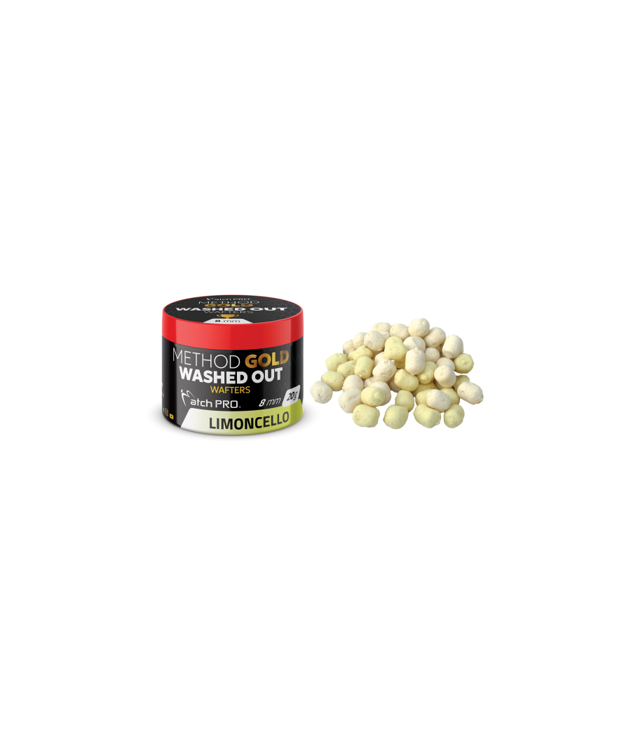 Kulki Method Gold Wafters Washed Out Limoncello 8mm 20g MatchPro