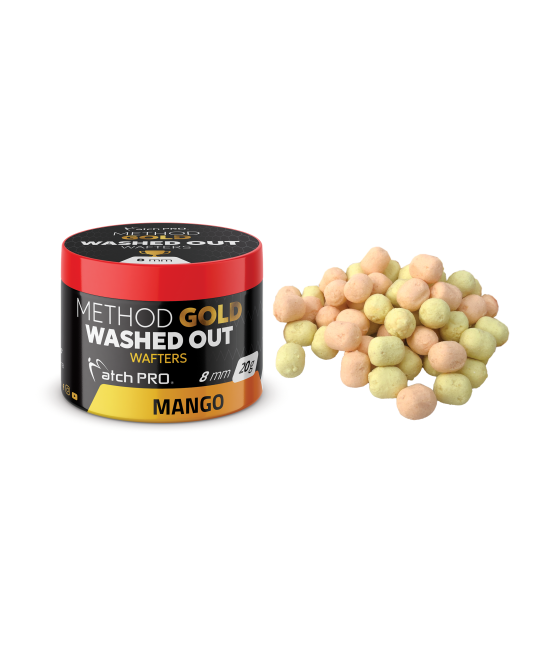 Kulki Method Gold Wafters Washed Out Mango 8mm 20g MatchPro
