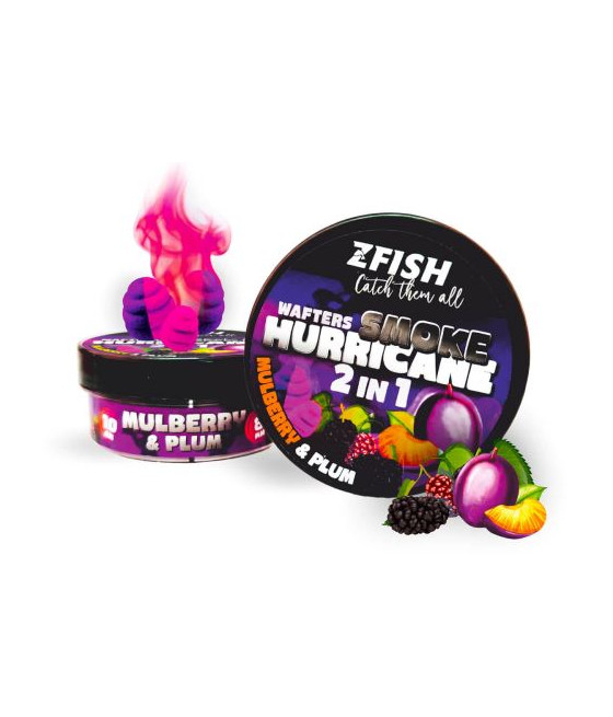 Kulki ZFISH Smoke Hurricane Wafters 2w1 Mulberry-Plum 8mm