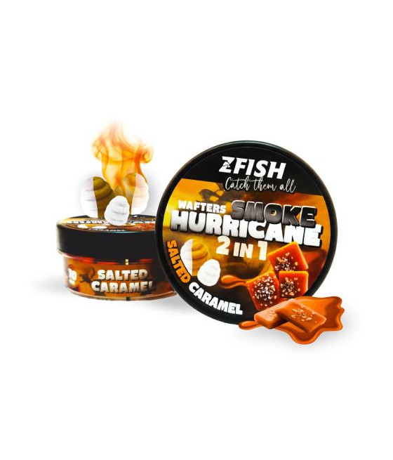 Kulki ZFISH Smoke Hurricane Wafters 2w1 Salted Caramel 8mm