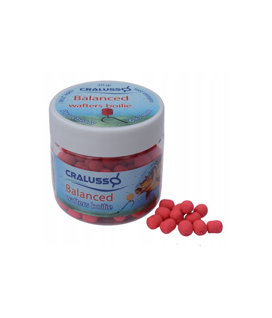 Kulki Cralusso Dumbells Balanced STRAWBERRY 6x7mm