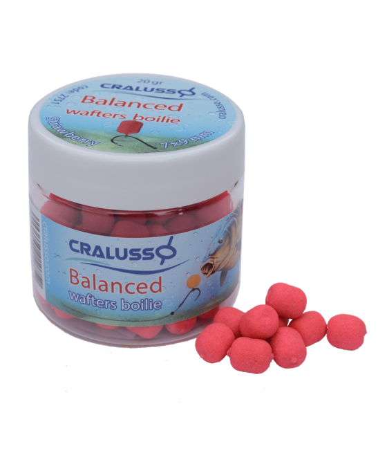 Kulki Dumbells Balanced 7x9mm/20g STRAWBERRY Cralusso