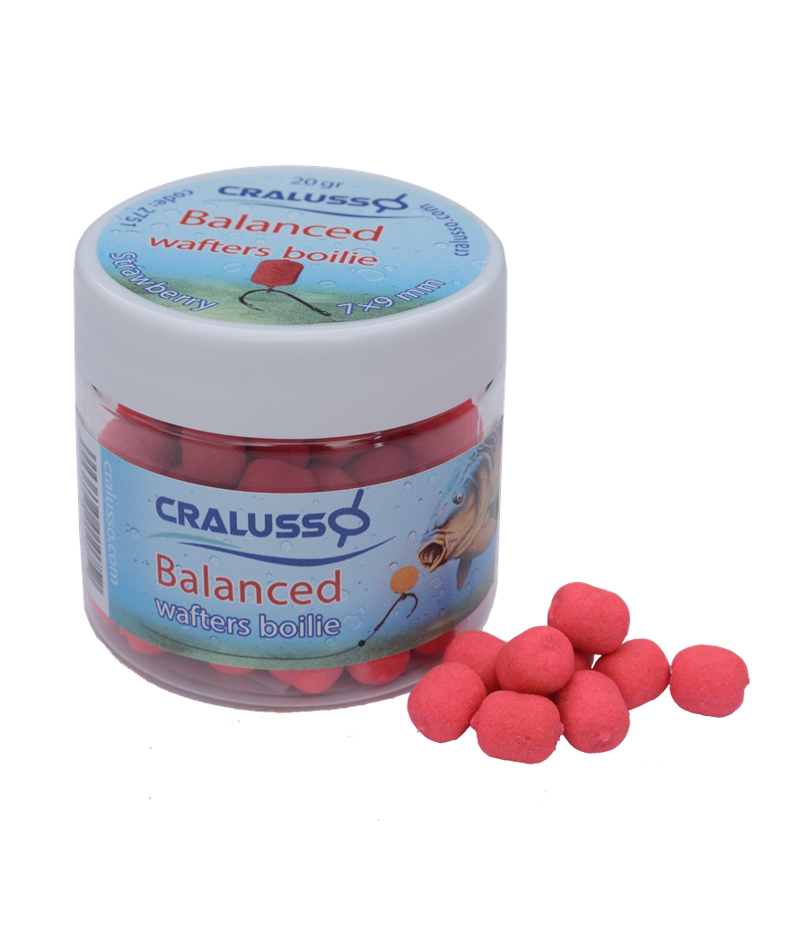 Kulki Dumbells Balanced 7x9mm/20g STRAWBERRY Cralusso