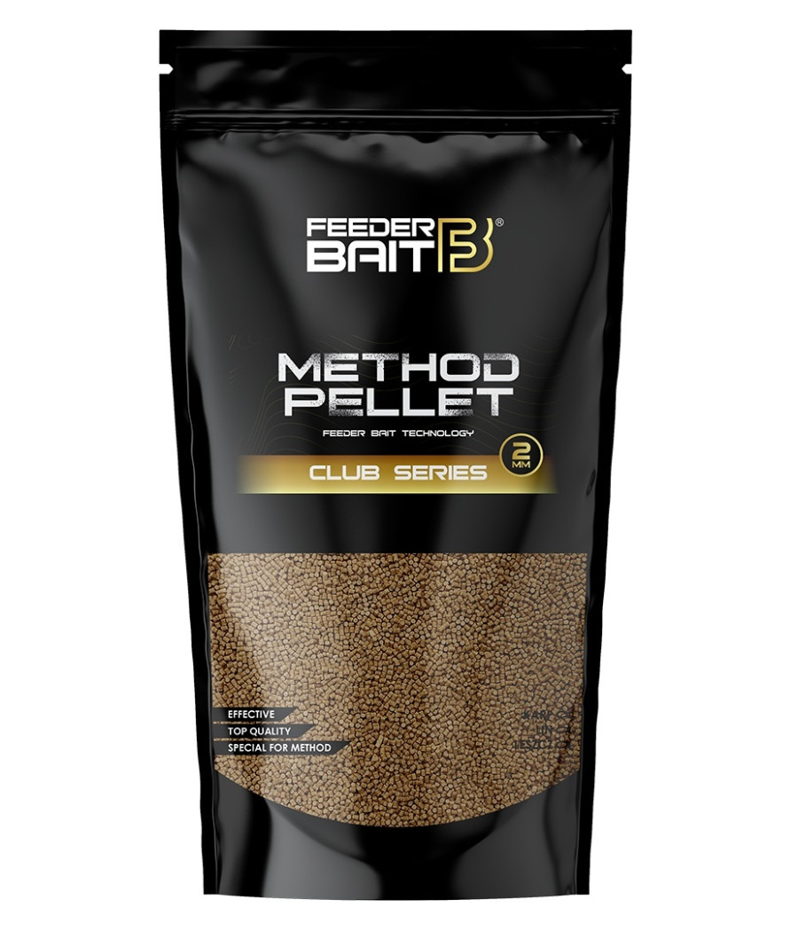 Pellet 2mm 800g Jasny -Seria Klubowa - Feeder Bait