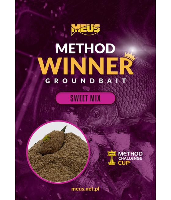 Zanęta Winner – Sweet Mix 800g MEUS