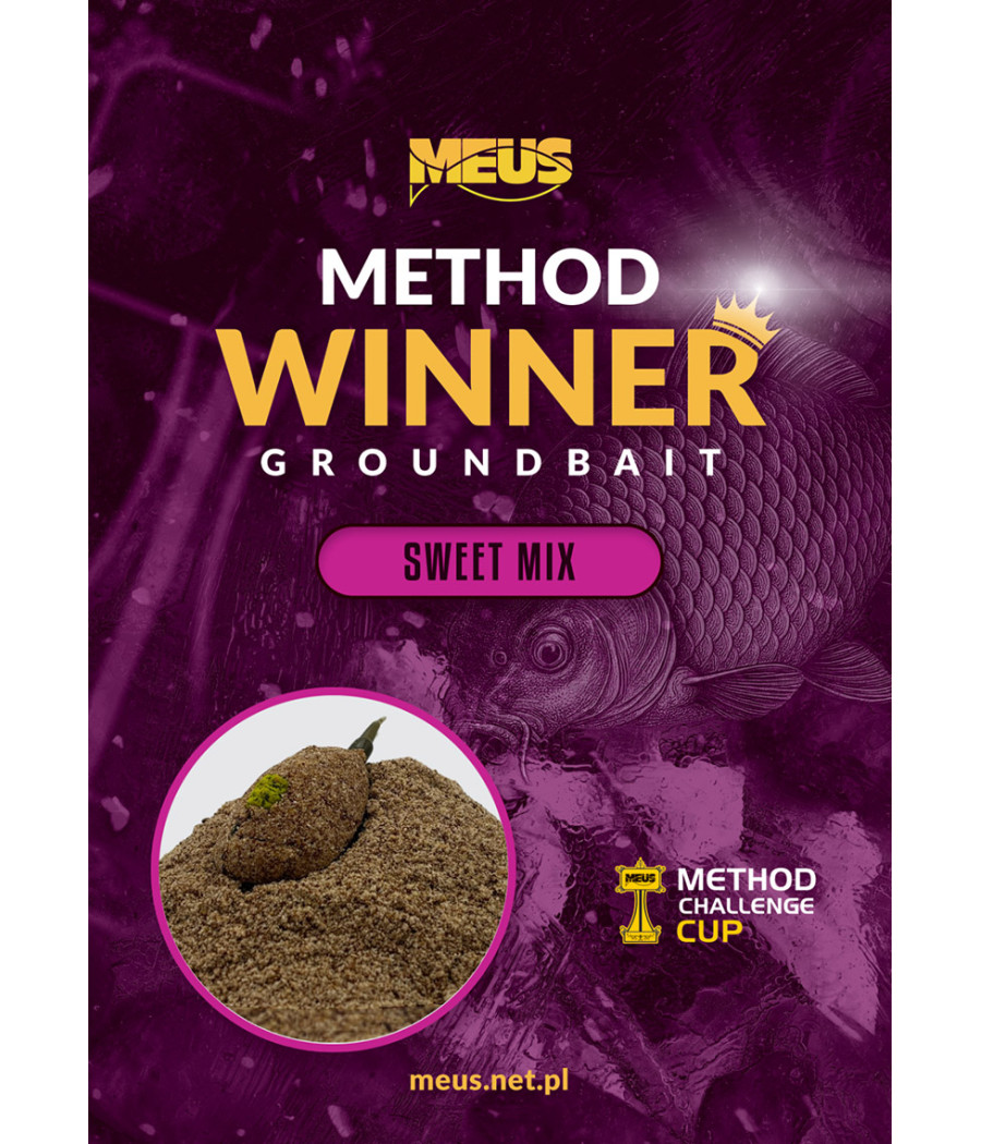 Zanęta Winner – Sweet Mix 800g MEUS