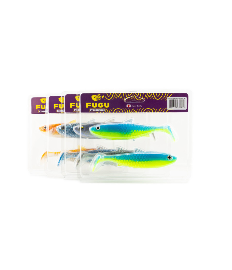 Guma Kopyto Fugu Chuggi 12.5cm 22g Flash White 1szt