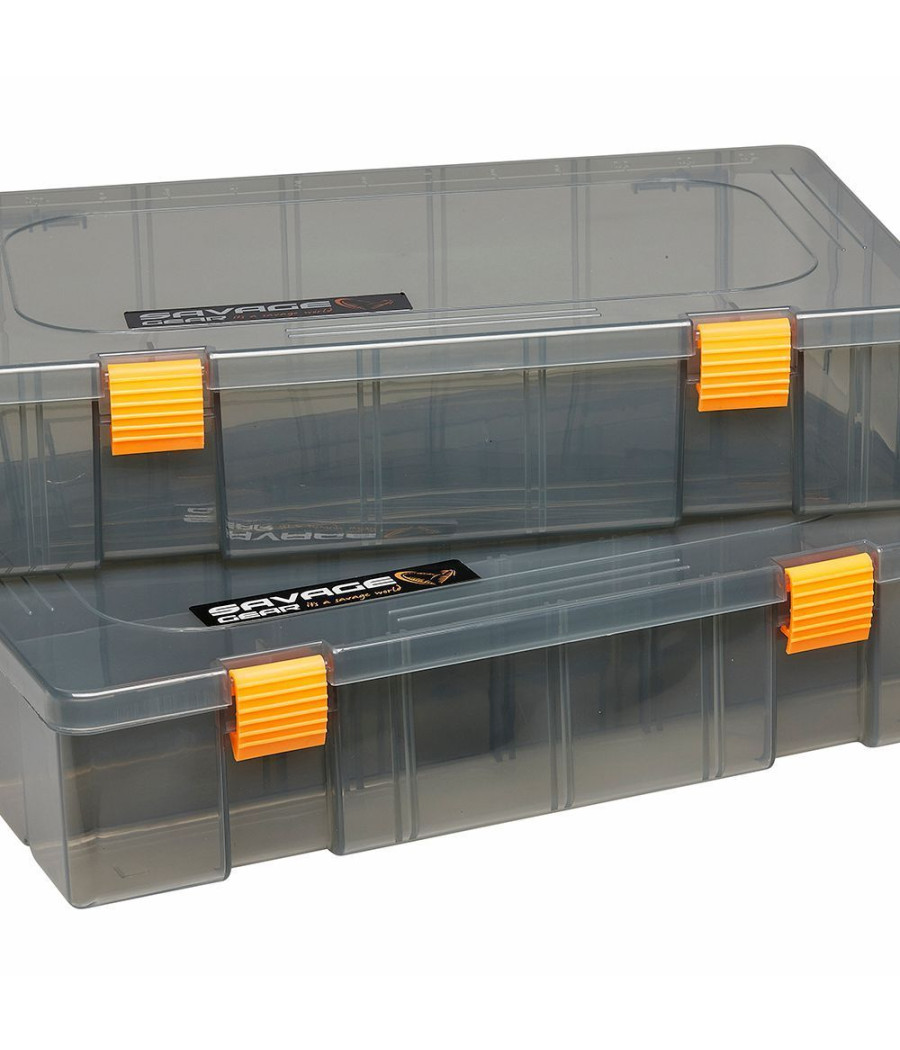 Pudełko Savage Gear LUREBOX 5A SMOKE 27.5X18X4.5CM