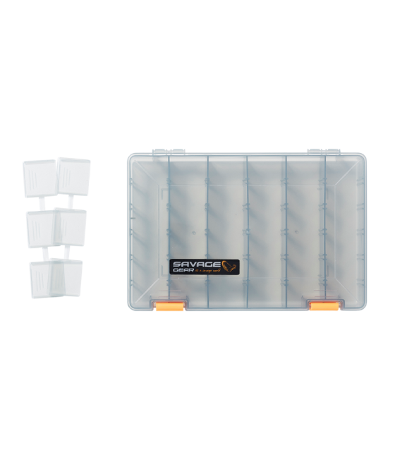 Pudełko Savage Gear LUREBOX 5A SMOKE 27.5X18X4.5CM
