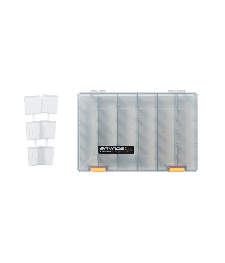 Pudełko Savage Gear LUREBOX 5A SMOKE 27.5X18X4.5CM
