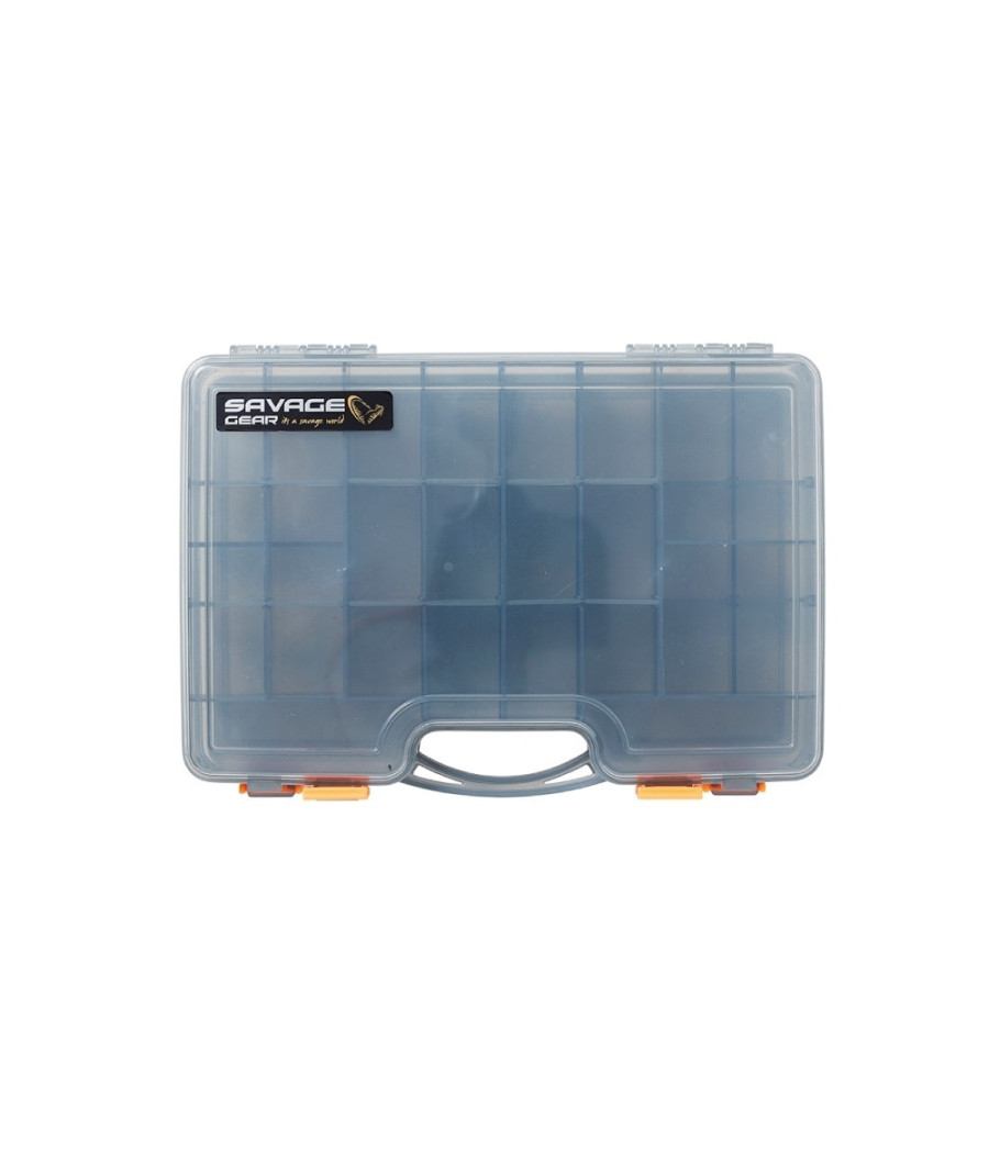 Pudełko Na Przynęty Savage Gear Lurebox 2 Sided Smoke 29,5x20,5x6,2cm
