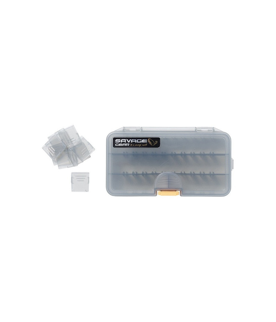 Pudełko Na Przynęty Savage Gear Lurebox Smoke 2B - 16.1x9.1x3.1cm