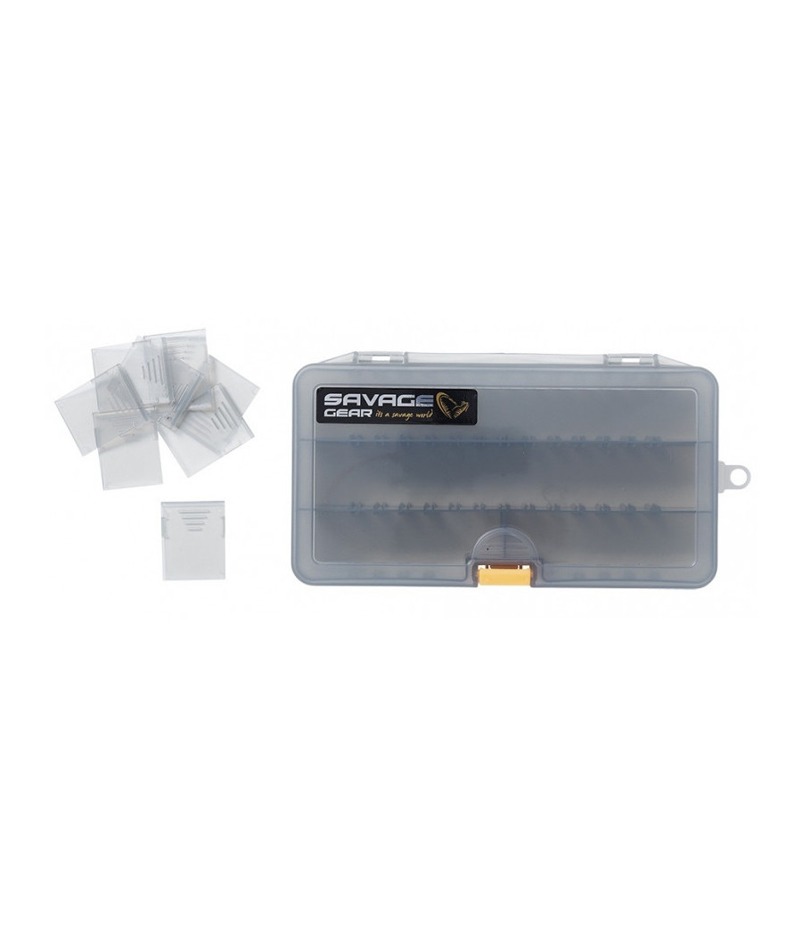 Pudełko Na Przynęty Savage Gear Lurebox 4B Smoke 21.4 x 11.8 x 4.5 CM