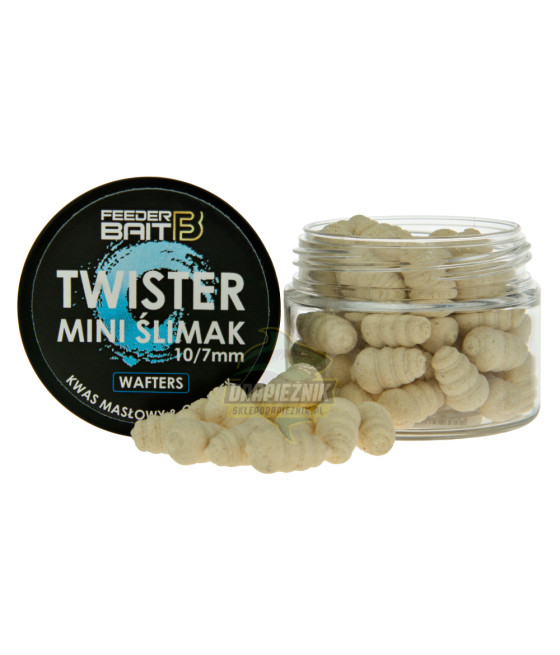 KULKI TWISTER MINI ŚLIMAK KWAS MASŁOWY I CZOSNEK WAFTERS 10/7mm Feeder Bait