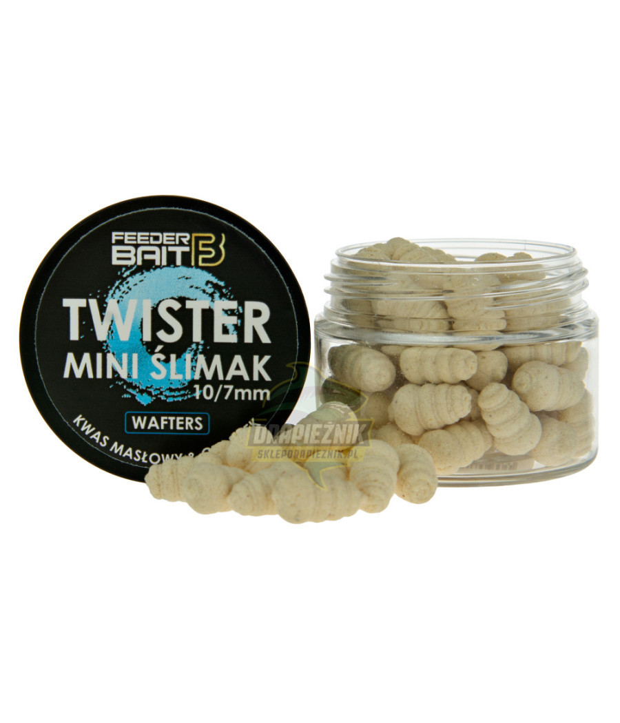 KULKI TWISTER MINI ŚLIMAK KWAS MASŁOWY I CZOSNEK WAFTERS 10/7mm Feeder Bait