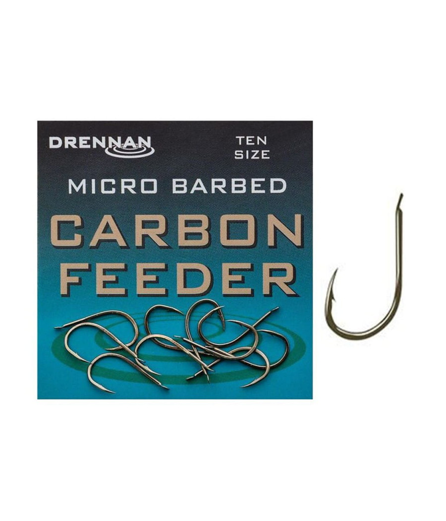 Drennan Micro Barbed Carbon Feeder roz 10 Zadziorowe