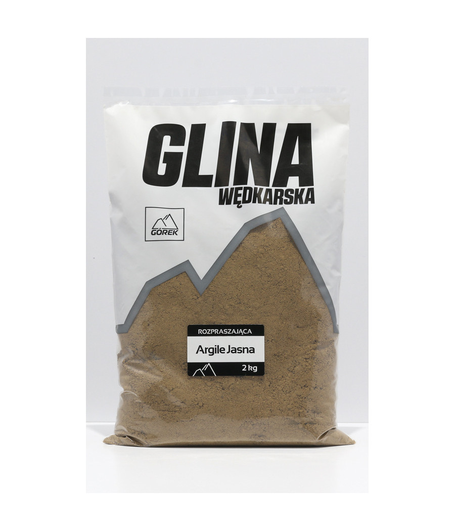 GLINA WĘDKARSKA ROZPRASZAJĄCA ARGILE JASNA 2KG GÓREK